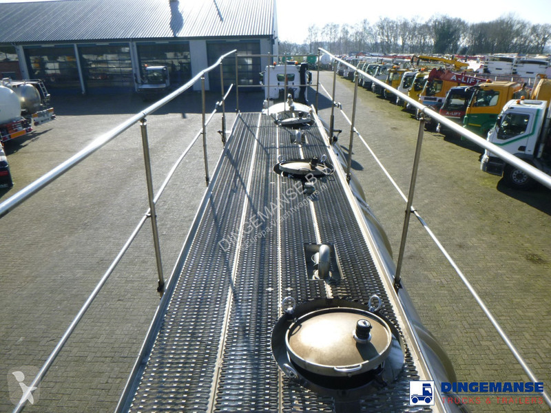 Semi reboque Burg Food tank inox 30.3 m3 / 3 comp