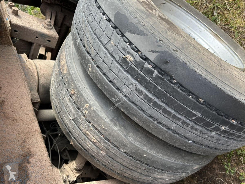 Semitrailer Diebolt  grue avec grappin rotatif