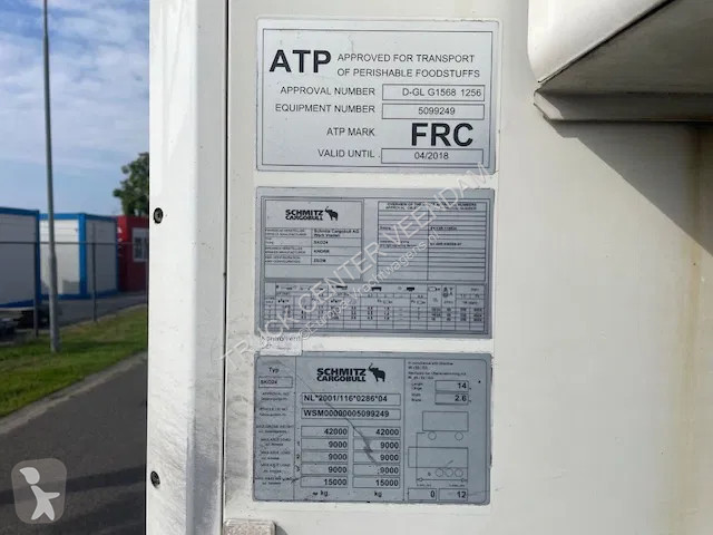 Oplegger Schmitz Cargobull Frigo Thermoking SLX...