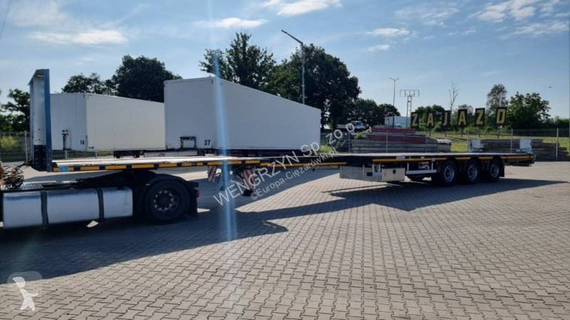 Oplegger MAX Trailer platforma z hydraulicznie...