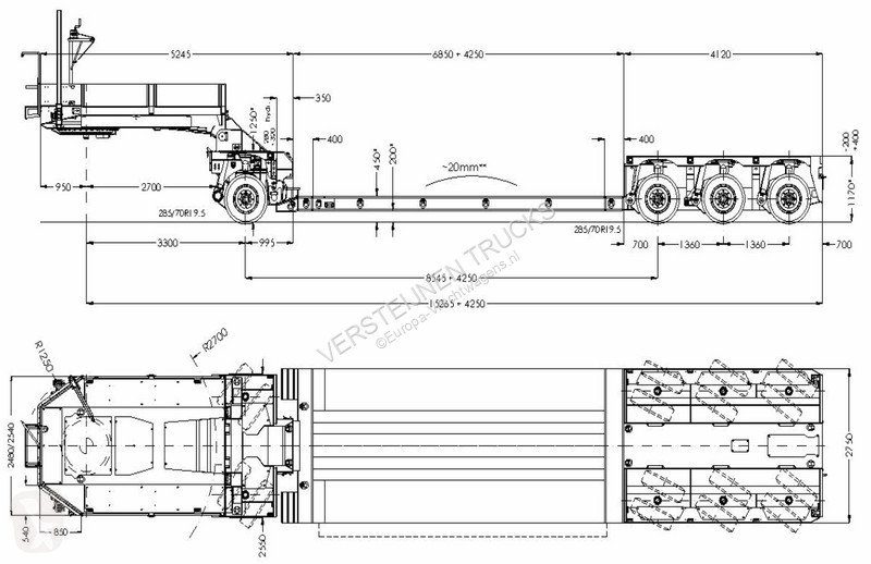 Semiremorca Faymonville GigaMax STBZ-4VA 1+3...