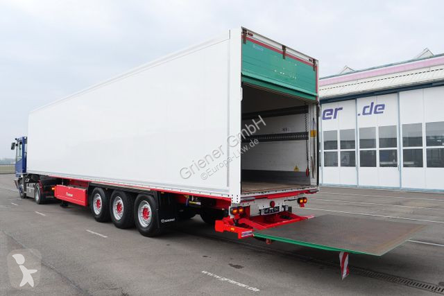 Semitrailer Krone 27/ ISOLIERTER KOFFER LBW...