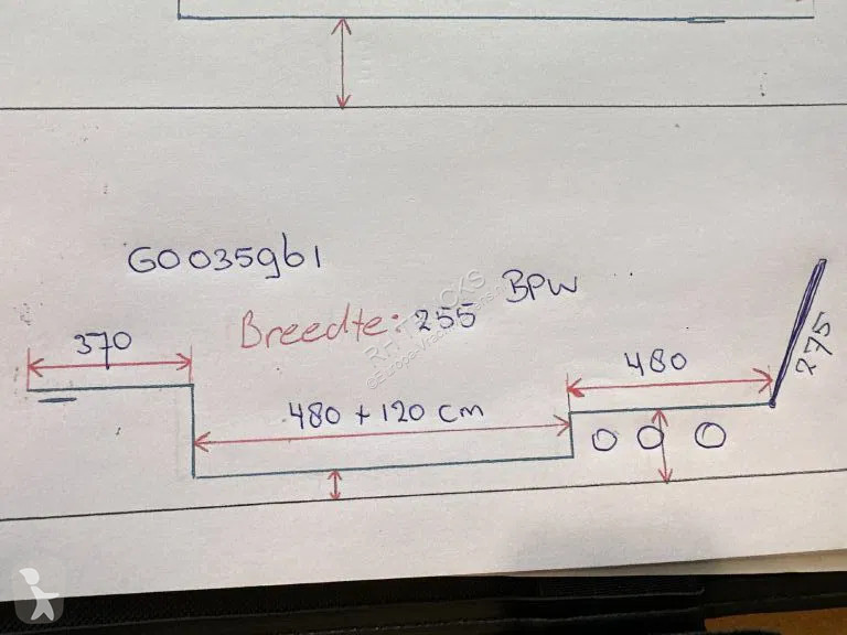Sættevogn Goldhofer 3 AS GESURD REMOTE CONTROLE...
