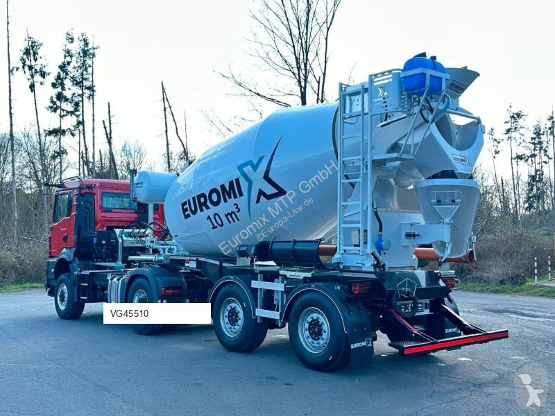 نصف مقطورة Euromix 10m³ Betonmischer-Auflieger