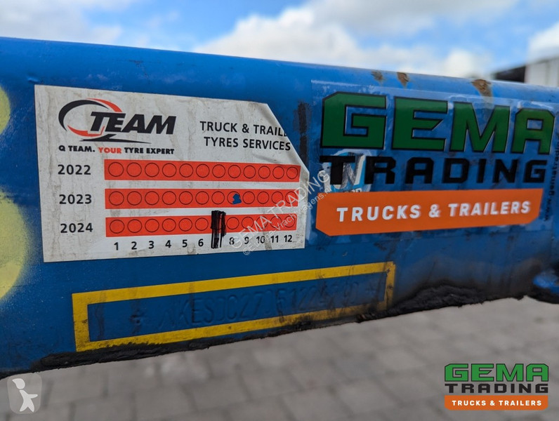 Semitrailer Krone 27 3-Assen BPW Drumbrakes -...