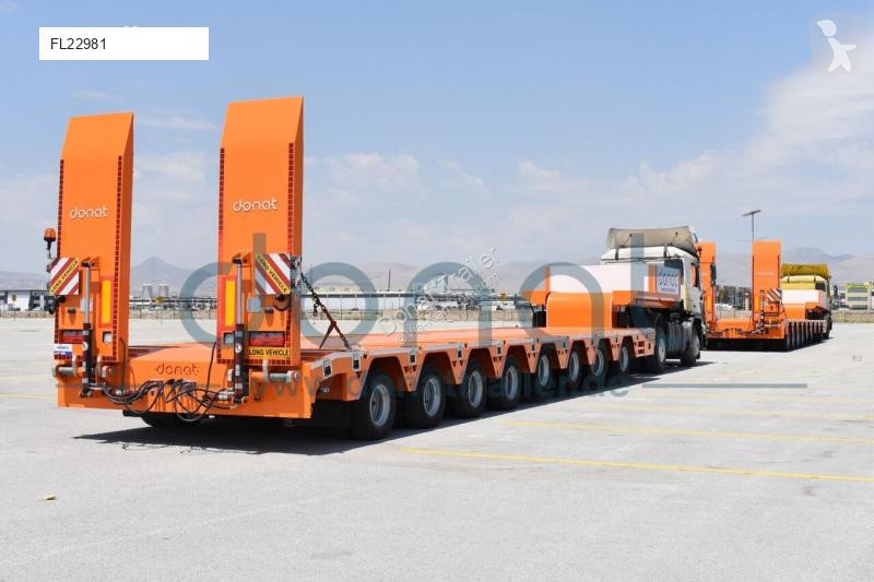 Semiremorca Donat 8 axle lowbed with hydraulic...