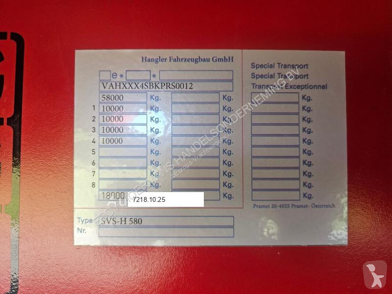 Semiremorca Hangler SVS-H 580