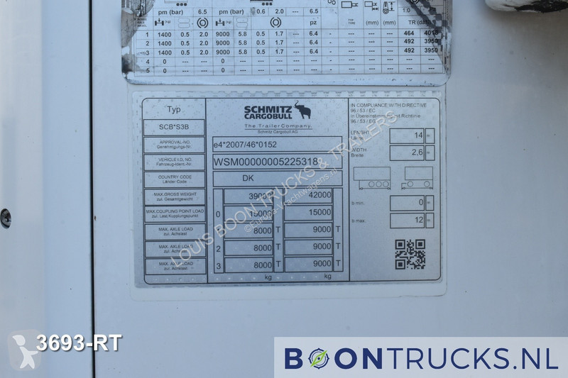 Semi reboque Schmitz Cargobull SCB*S3B | PALLET...