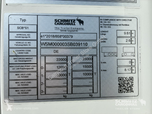 Semirimorchio Schmitz Cargobull Tiefkühler...
