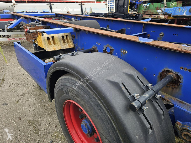 Semi remorque Krone SZ| 20 FOOT CHASSIS | BPW...