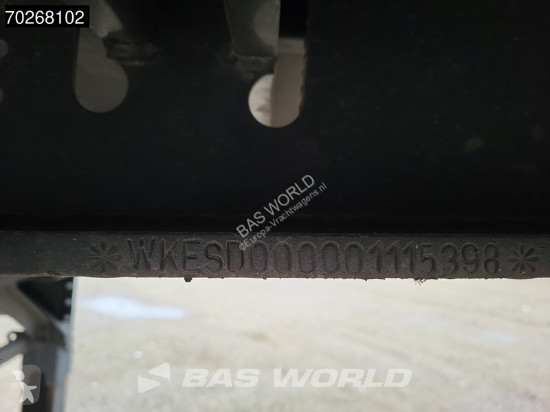 Semitrailer Krone 3 axles Anti-Vandalimus-Plane