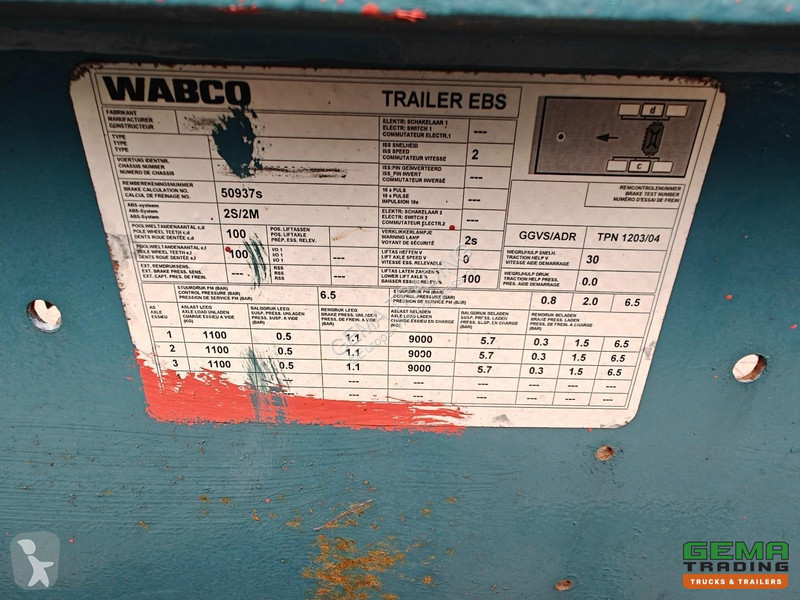 نصف مقطورة Tinsley TT1527/40AS 3-Axles BPW -...