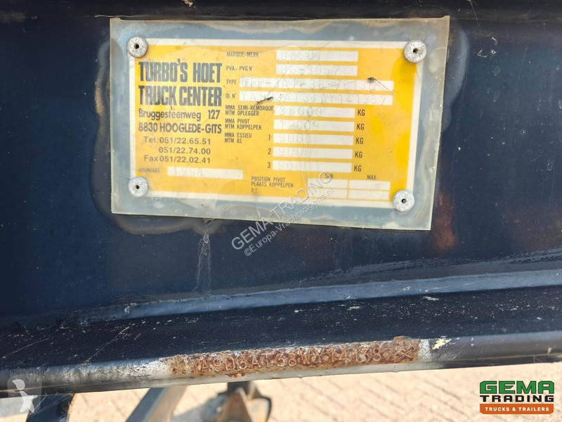 نصف مقطورة Desot OPP 3AT 38 78136 3-Axles ROR -...