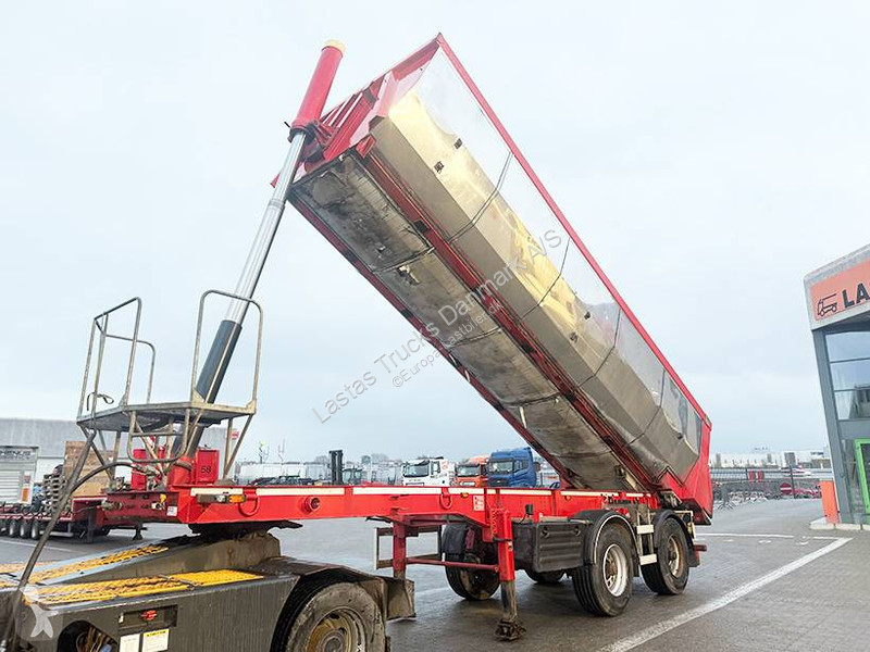 نصف مقطورة  Tipper / Alukastenmulde Kipper 28 m3