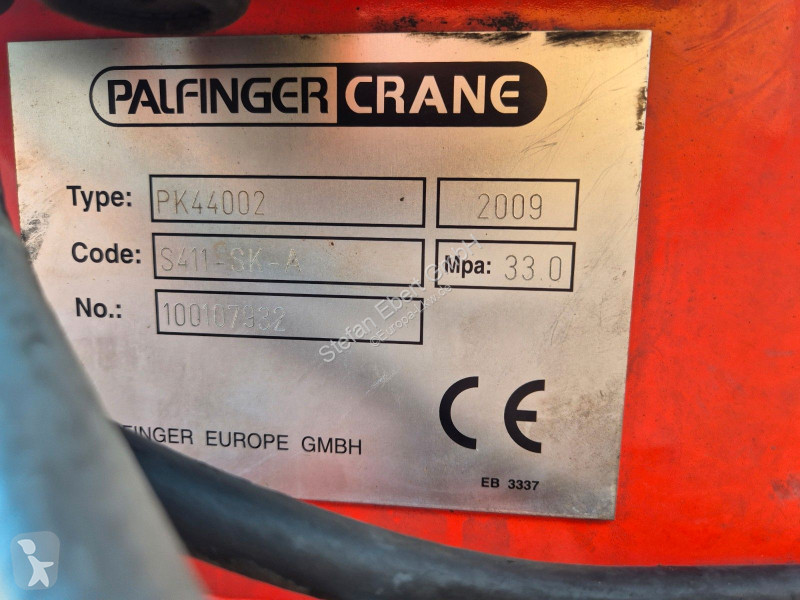 Oplegger  MOL CY NV 1214/20T/37 Palfinger PK44002