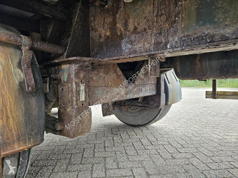 نصف مقطورة  3 Deckers 3 Flatbed Semi-Trailer -...
