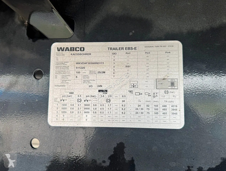 نصف مقطورة Kässbohrer MAXIMA DRUM BRAKES...