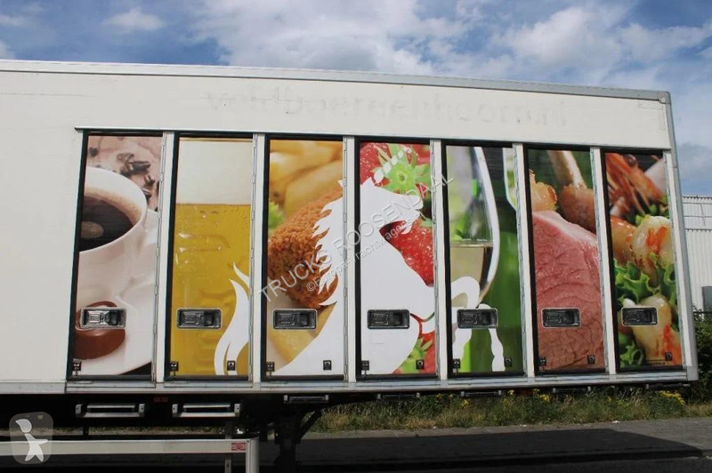 Semirimorchio Pacton 1x SAF frigo + lift