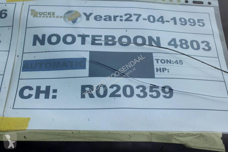نصف مقطورة Nooteboom EURO 4803 + 3x SAF AXLE