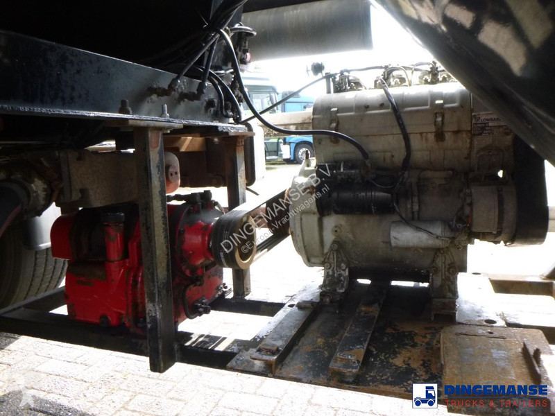 نصف مقطورة Feldbinder Powder tank alu 40 m3 / 1...