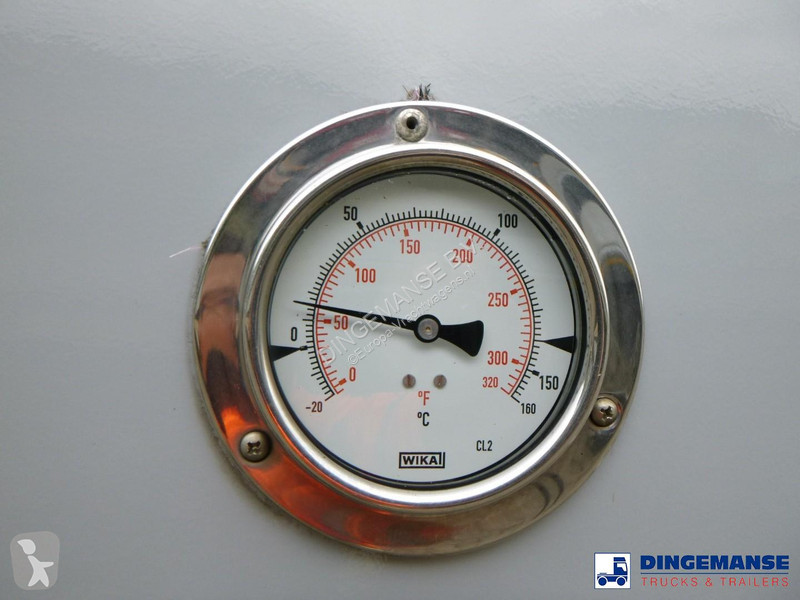 نصف مقطورة Van Hool Food tank inox 62 m3 / 3 comp