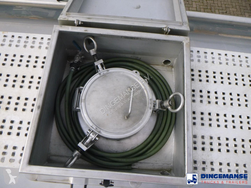 نصف مقطورة Parcisa Chemical tank inox L4BH 37.5...