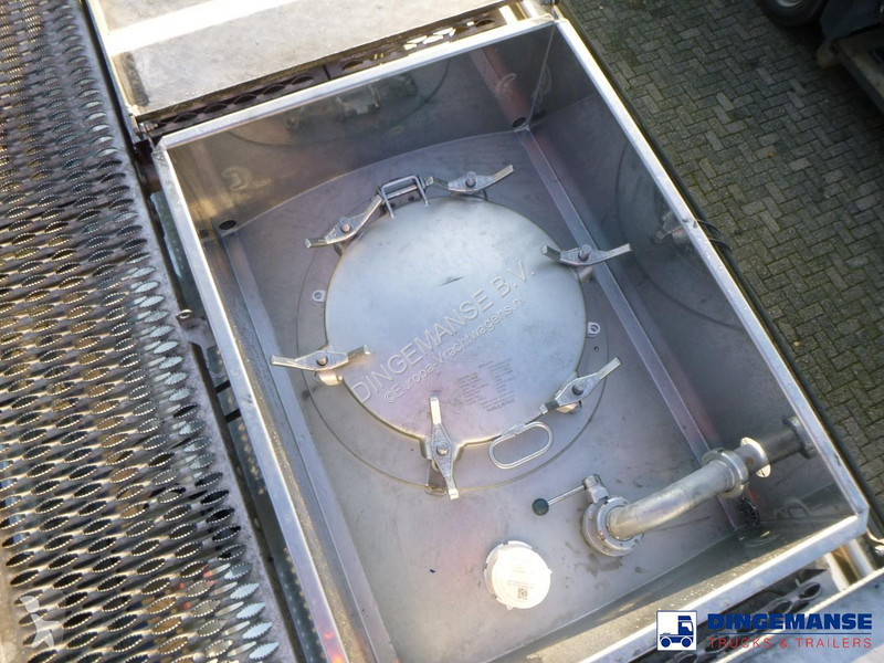 نصف مقطورة LAG Food tank inox 32m3 / 3 comp +...
