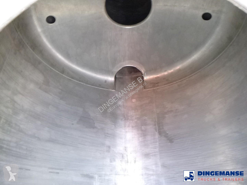 نصف مقطورة Burg Chemical tank inox L4BH 30 m3 /...