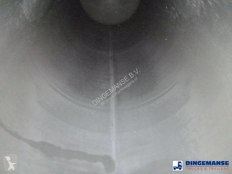 نصف مقطورة Feldbinder Powder tank alu 52 m3...