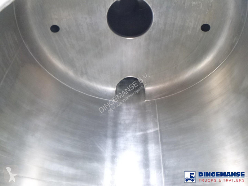 نصف مقطورة Burg Chemical tank inox L4BH 30 m3 /...