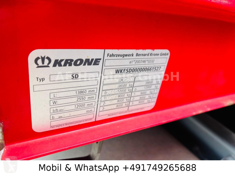 نصف مقطورة Krone...