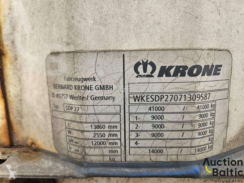 نصف مقطورة Krone