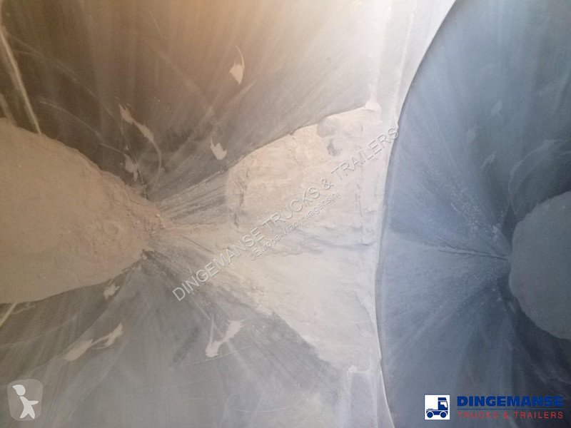 Semi remorque  Powder tank alu 40 m3 / 1 comp