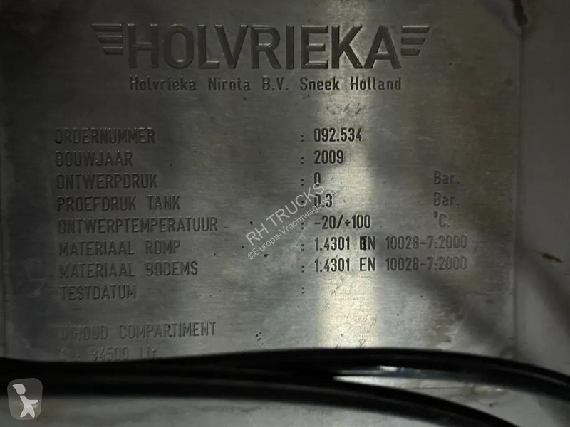 Oplegger Burg O-3-45T 3 AXLE - SAF - 2 AXLE...