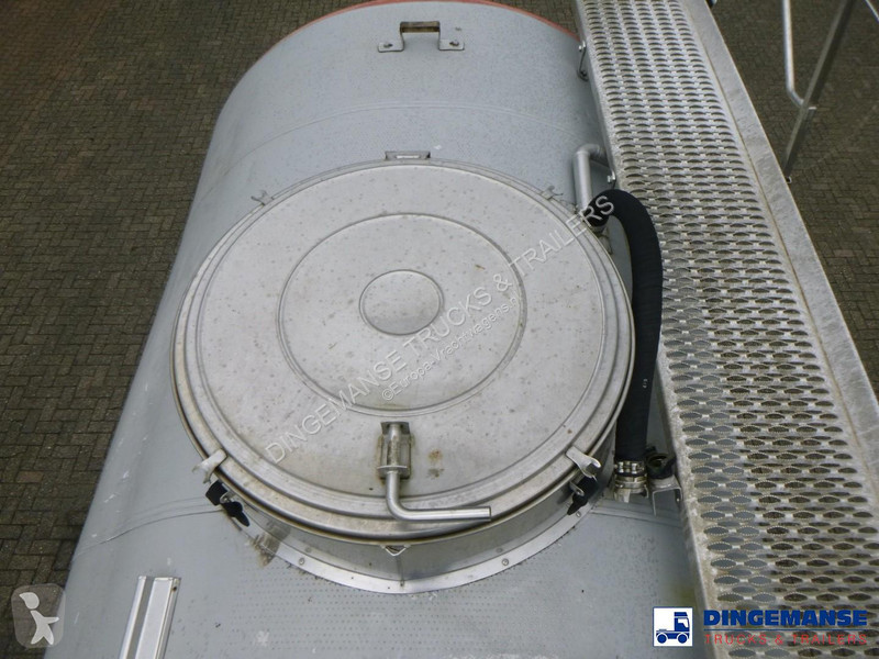 Oplegger Magyar Chemical tank inox L4BH 32.5 m3...