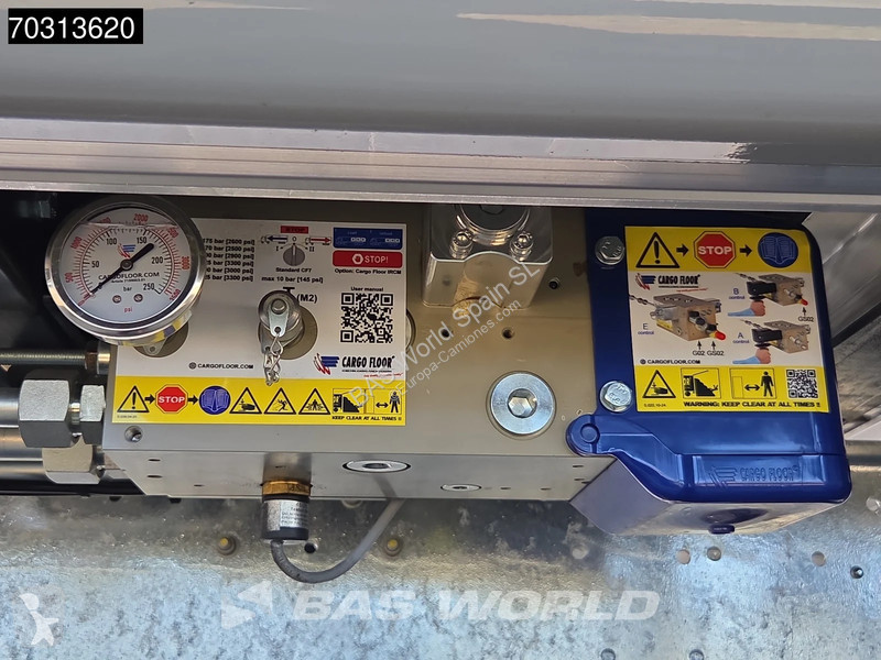 نصف مقطورة Kraker trailers CF-Z Track 10mm 92m3...