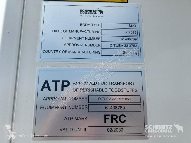 نصف مقطورة Schmitz Cargobull Reefer Standard