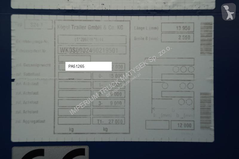 Полуремарке Kögel S 24-1