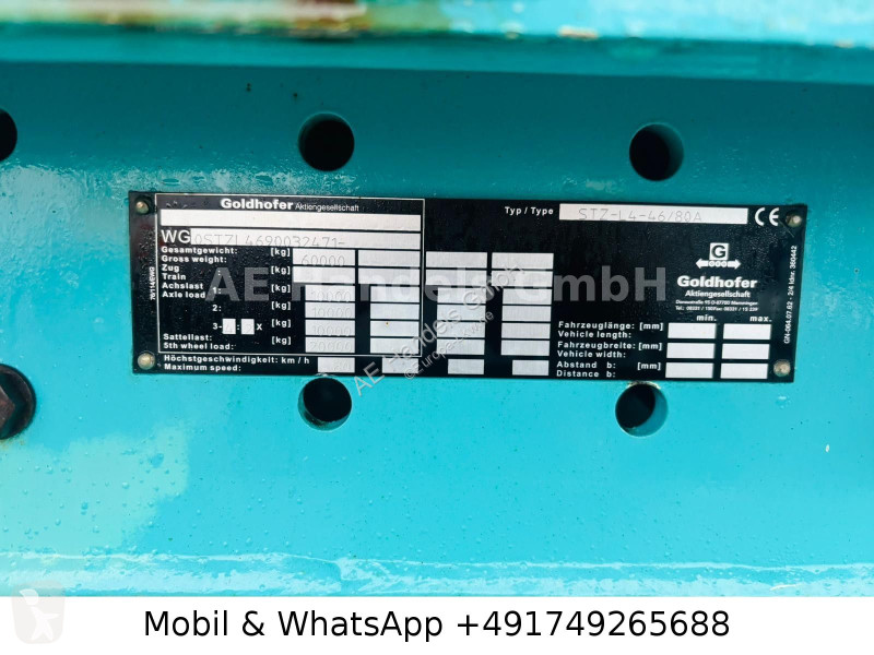 نصف مقطورة Goldhofer STZ-L4-46...