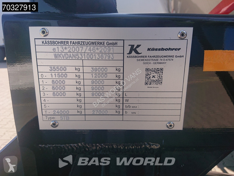 نصف مقطورة Kässbohrer STB NEW! 30.000L Bitumen