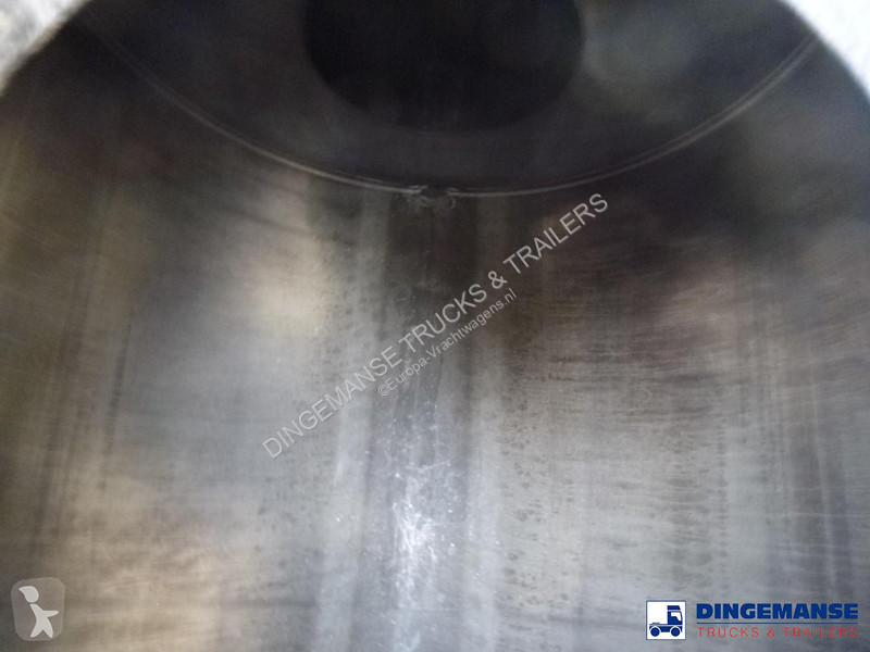 نصف مقطورة Magyar Chemical tank inox L4BH 32.5...