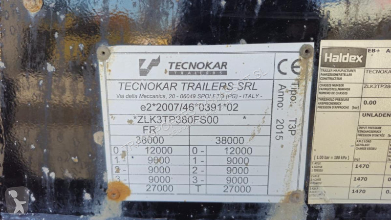 نصف مقطورة TecnoKar Trailers  T3P