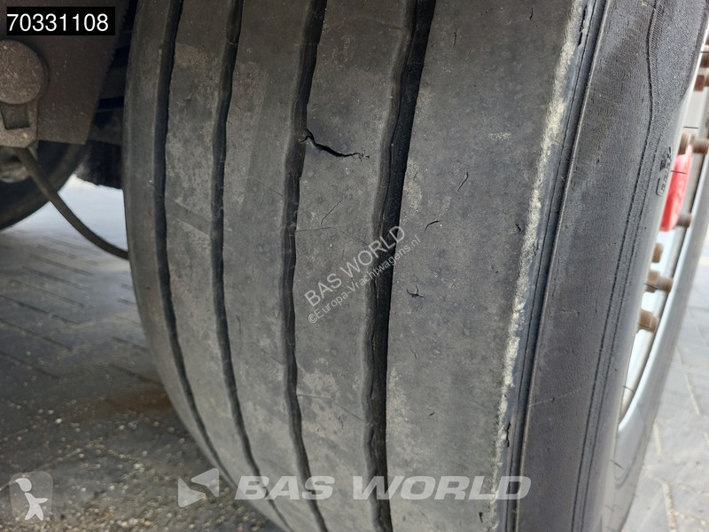 نصف مقطورة Knapen K600 Side Doors 10MM Lift Axle