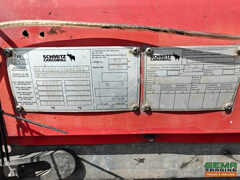 نصف مقطورة Schmitz Cargobull 24/L - 13.62 P E B...