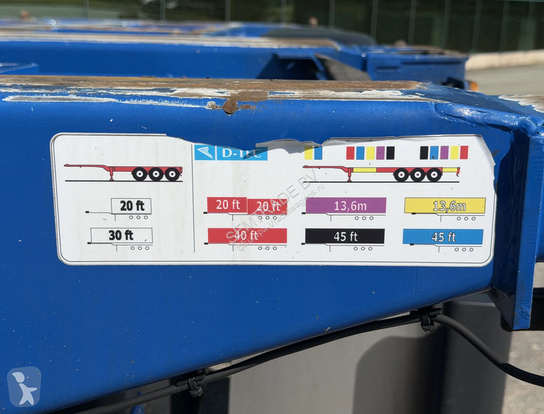 نصف مقطورة D-TEC FLEXITRAILER VCC-01 FT-LS-S...