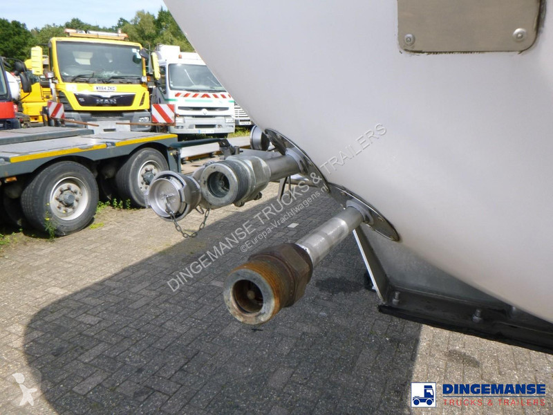 نصف مقطورة Van Hool Food tank inox 28 m3 / 1 comp