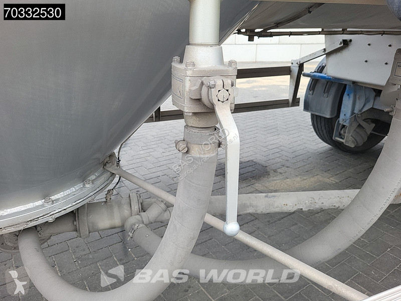 نصف مقطورة Spitzer SFS 2x Liftachse 39m3 Cement