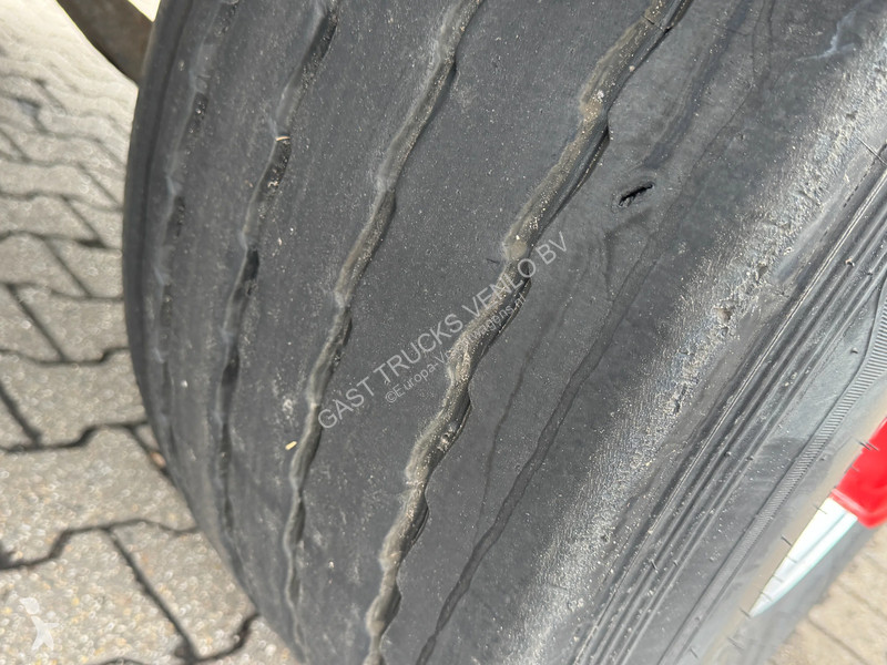 نصف مقطورة Fliegl Schuifzeil - Dak / Stuur-as /...