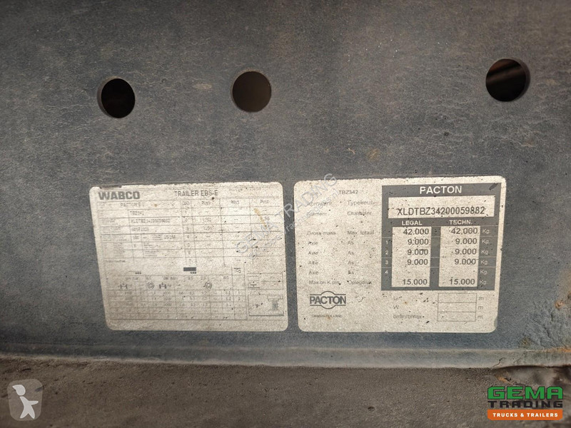 Semiremorca Pacton TBZ 342 Heiwo...