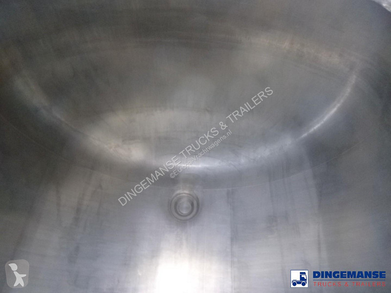 LAG Chemical tank inox L4BH 32.5 m3 / 3 comp...